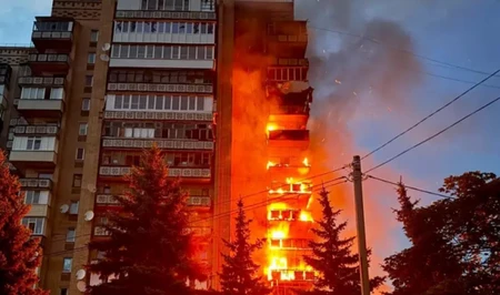 В результате атаки на Краматорск пострадали азербайджанцы