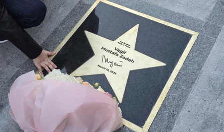 Джазовое наследие увековечено: звезда Вагифа Мустафазаде появилась на Walk of Fame