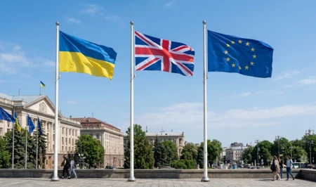 Европейский союз и Великобритания усиливают помощь Украине