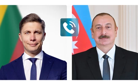 Премьер-министр Литвы позвонил Ильхаму Алиеву