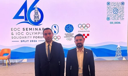 Азер Алиев и Анар Багиров представляют Азербайджан на олимпийском форуме в Хорватии