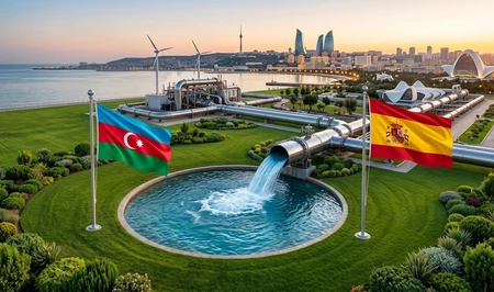 Испанская компания подключилась к строительству завода по опреснению воды в Азербайджане