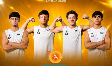 Сборная Азербайджана по пляжной борьбе стала чемпионом Европы
