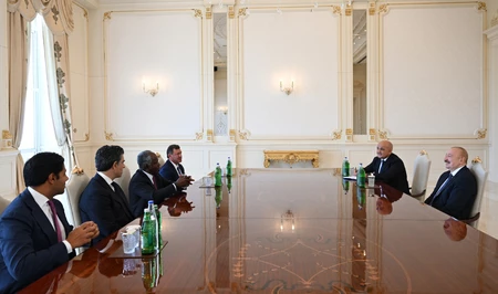 Президент Ильхам Алиев принял главу Global Infrastructure Partners
