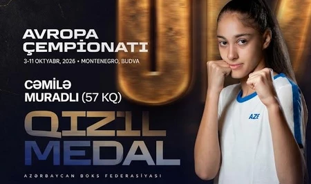 Сборная Азербайджана по боксу завоевала еще одну медаль на чемпионате Европы среди спортсменов до 17
