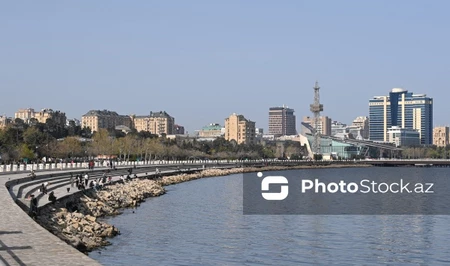 В Бакинской бухте проводятся масштабные работы по очистке водной поверхности от загрязнений