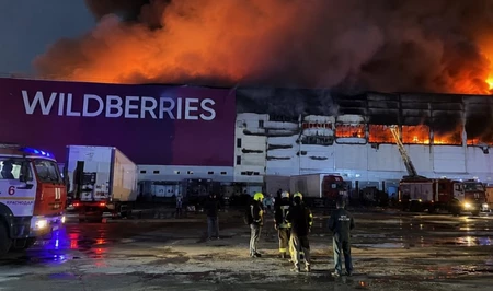 В Тульской области России атакован объект Wildberries