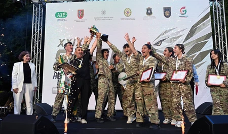 В Геранбойском районе прошел финал военно-спортивной игры «Шахин»