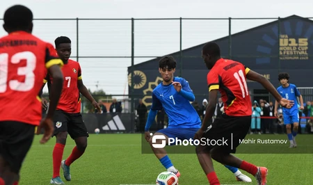 Чемпионат мира FIFA U-15: Азербайджан уверенно обыграл Мозамбик в Дивизионе C