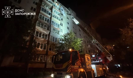 Запорожье и Киев под ударом: есть пострадавшие, среди спасенных — двое детей