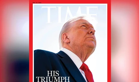 Трамп раскритиковал свой портрет на обложке журнала TIME