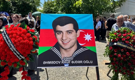 В Геранбое преданы земле останки шехида Первой Карабахской войны Рауфа Ахмедова