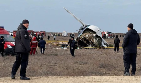 Неопознанной пассажиркой разрушенного самолета оказалась 20-летняя гражданка Азербайджана