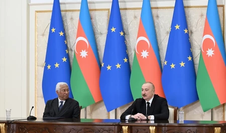 Опубликовано совместное заявление для прессы Президента Ильхама Алиева и председателя Совета ЕС