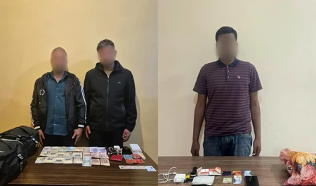 Сотрудники ГПС Азербайджана задержали иностранцев при попытке незаконного пересечения границы