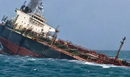 Утечка нефти с танкера обнаружена в охраняемой зоне у берегов Омана