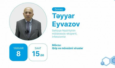 Инфекционист в прямом эфире расскажет о гриппе и сезонных вирусах - АНОНС