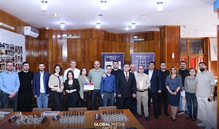 Шахматный турнир среди сотрудников Global Media Group прошел в Баку