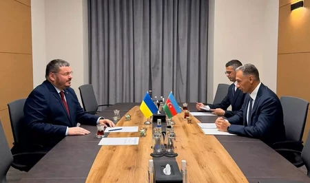 Посол Украины провел встречу с министром цифрового развития Азербайджана