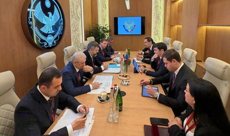 Делегация Азербайджана принимает участив в ПМЭФ-2026 в Санкт-Петербурге