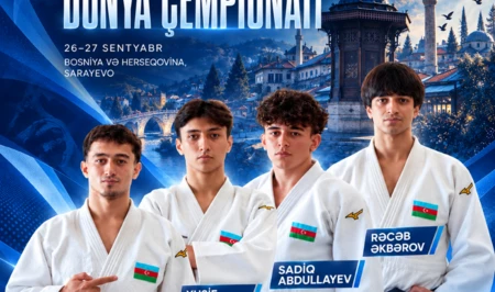Четыре дзюдоиста представят Азербайджан на чемпионате мира в Сараево