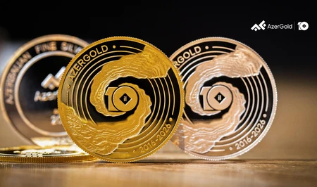 25-я коллекция монет AzerGold посвящена 10-летию деятельности государственной компании