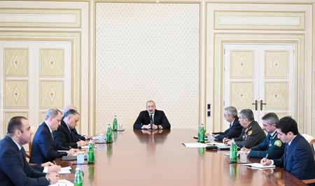 Президент Азербайджана провел заседание Совбеза после атак Ирана по Нахчывану