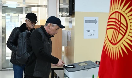 В Кыргызстане завершилось голосование на выборах в парламент