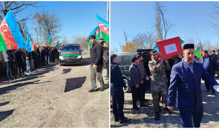 В Бардинском районе перезахоронен шехид Гылман Гаджиев