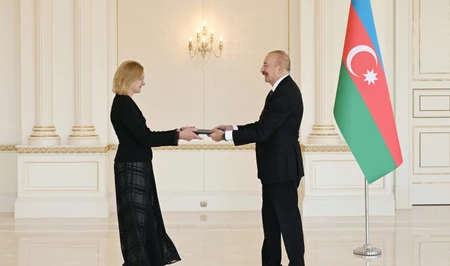 Президент Ильхам Алиев принял новоназначенного посла Эстонии в Азербайджане
