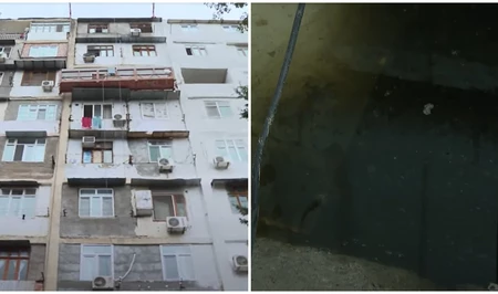Жители дома в Баку страдают от канализационного потопа - ЖАЛОБА