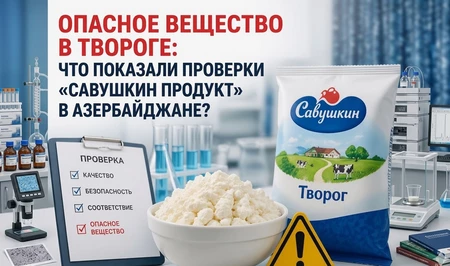 Опасное вещество в твороге: что показали проверки «Савушкин продукт» в Азербайджане?