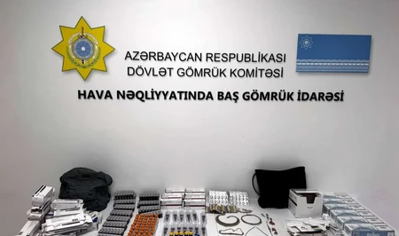 Предотвращен незаконный ввоз ювелирных изделий и лекарств из Турции в Азербайджан