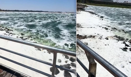 Анализ воды Бёйюкшора: фекальное загрязнение отсутствует, пена - от поверхностно-активных веществ