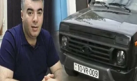 Автомобиль, в котором Рашад Даглы совершил убийство, выставлен на продажу