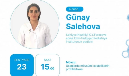 Специалист Минздрава в прямом эфире расскажет о профилактике сезонных заболеваний у детей - АНОНС