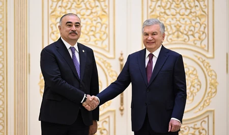 Новый посол Азербайджана Рашад Мамедов вручил верительные грамоты президенту Узбекистана