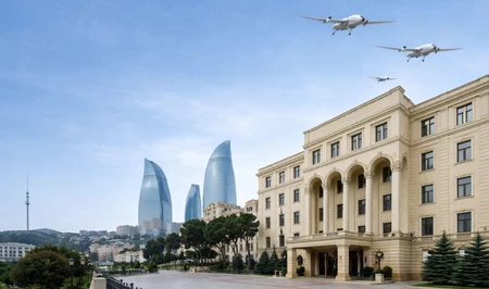 Минобороны Азербайджана предупреждает: в 16:00 в небе над Баку пролетят БПЛА