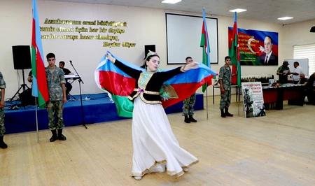 В Азербайджанской армии прошли мероприятия по случаю Дня Вооруженных сил