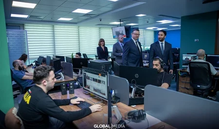 Посол Беларуси в Азербайджане посетил офис Baku TV