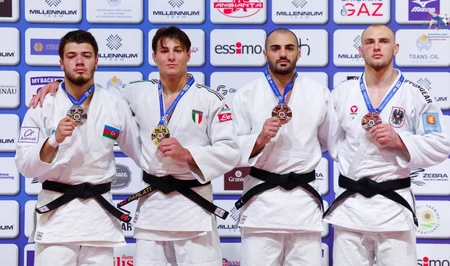 Азербайджанская сборная стала чемпионом Европы U-23 по дзюдо