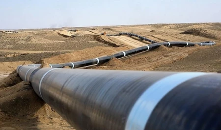 Транспортировка газа по магистрали Баку-Тбилиси-Эрзурум в 2025 году выросла