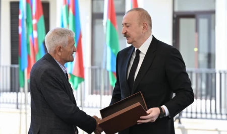 Отец шехида рассказал о волнующей встрече с Ильхамом Алиевым в Зангилане