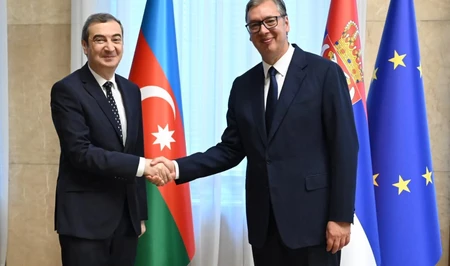 Президент Сербии поблагодарил посла Азербайджана за вклад в двусторонние отношения