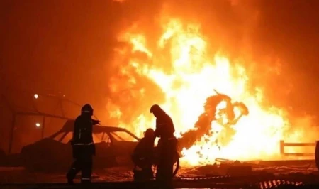 Во время взрыва на заправке в Дагестане никто не пострадал