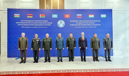 Закир Гасанов принял участие в заседании Совета министров обороны СНГ