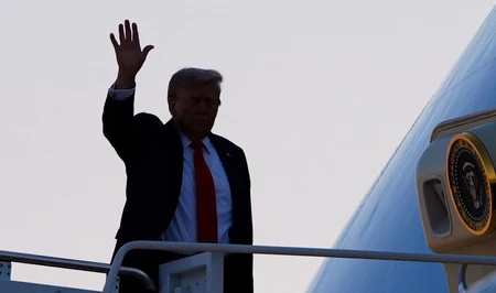 Трамп прибыл в Пекин: первый за почти 10 лет визит президента США в Китай