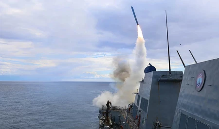 США нанесли ракетный удар по базе КСИР в Каспийском море