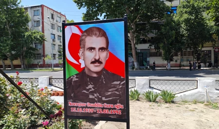 В Мингячевире проводили в последний путь шехида Первой Карабахской войны