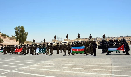 Азербайджанские военные задействованы в совместных антитеррористических учениях в Иордании